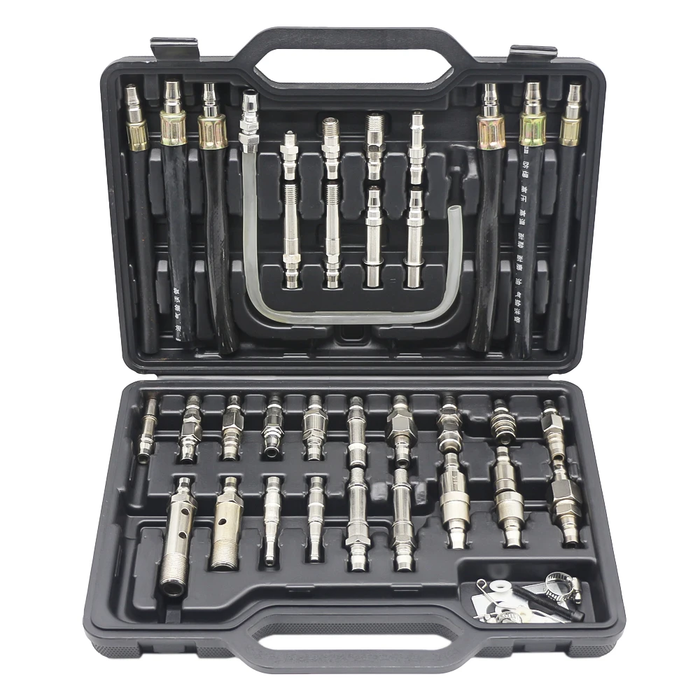 

39pcs Metal ATF Exchanger Adapter for Automotive Transmission Fluid Exchange Machine Connector Included