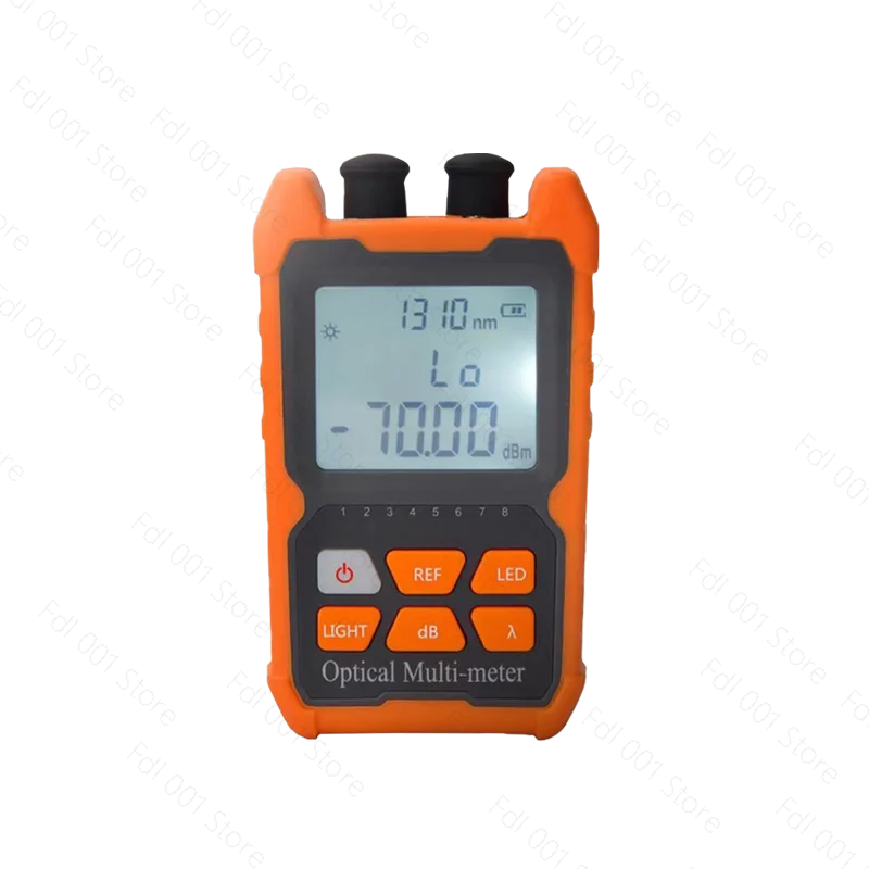 Optical power meter Red light all-in-one machine Strong red light high-precision light attenuation tester Optical fiber detector