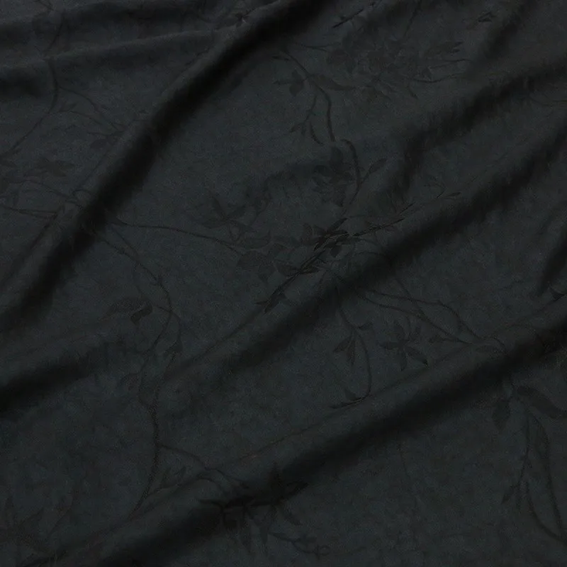 Silk plain satin jacquard wind spirit grass crack fragrant gauze fabric cheongsam clothing ramie