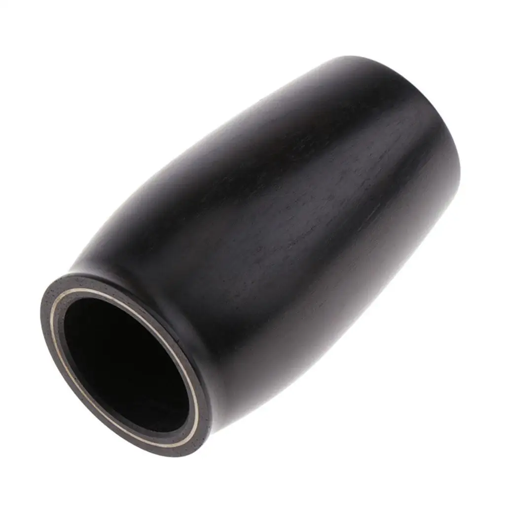

Wooden Ebony Clarinet Tuning Tube Two Section Tube Bell Mouthpiece Clarinet Accessories for Band Practice