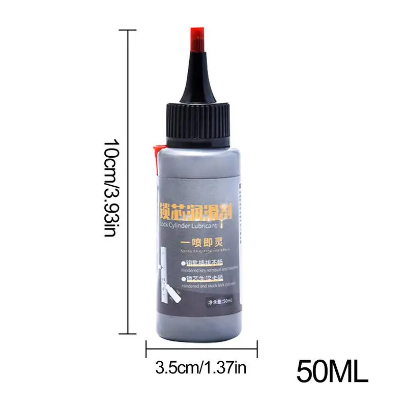 Graphite Powder Lubricant Natural Lock Core Keyhole Lubricant Portable Multi-functional Lube Powder For Window Keys Door Guide