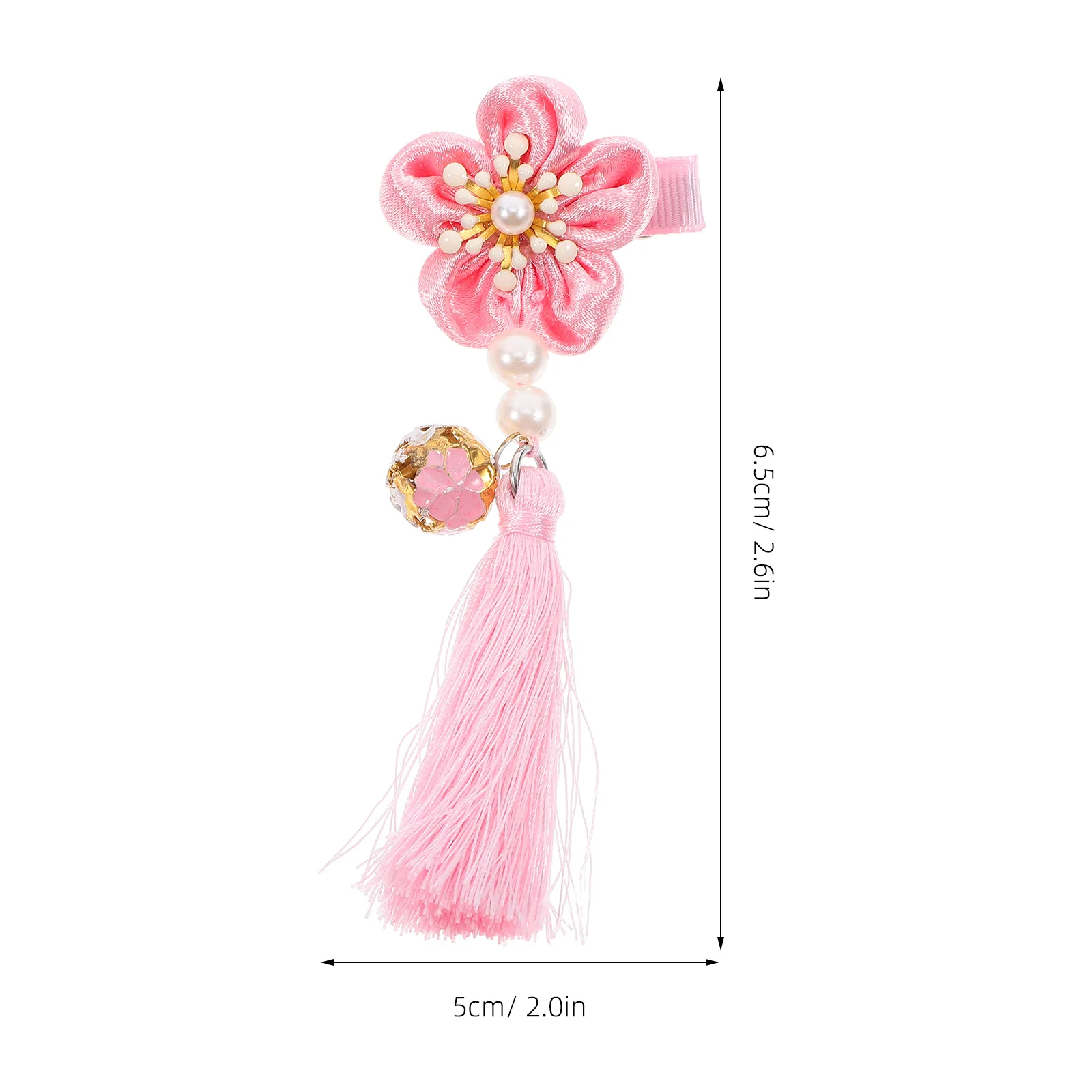 1 زوج سميكة النمط الصيني مقاطع الشعر لطيف الفتيات اكسسوارات للعام الجديد هان الملابس تأثيري شرابة دبوس الشعر الفتيات دبوس الشعر