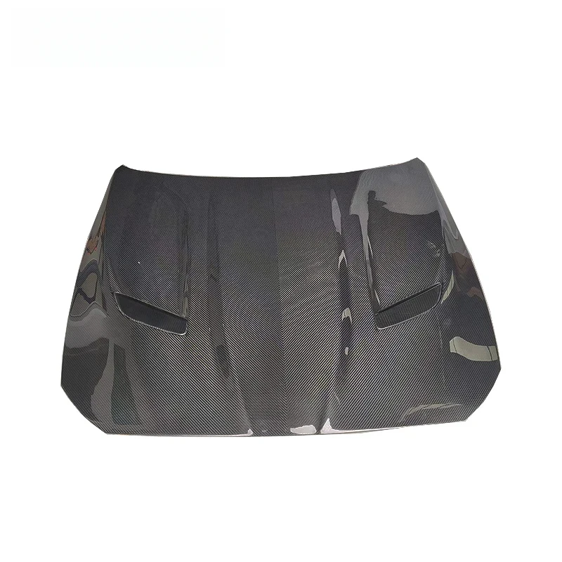 Factory Hot Selling Dry Carbon Fiber Front Engine Hood Car Exterior Upgrade Accessory