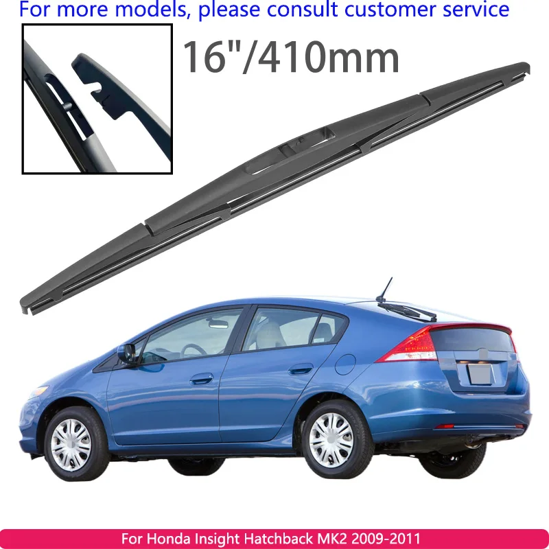 

For Honda Insight Hatchback MK2 2009-2011 Car Accessories 16" Rear Windshield Windscreen Washer Wiper Blade