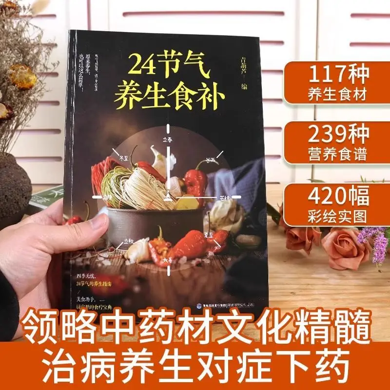 

24 solar terms health food supplements, diet with nutritional recipes, life nourishment, medicinal diet health, traditional Chin