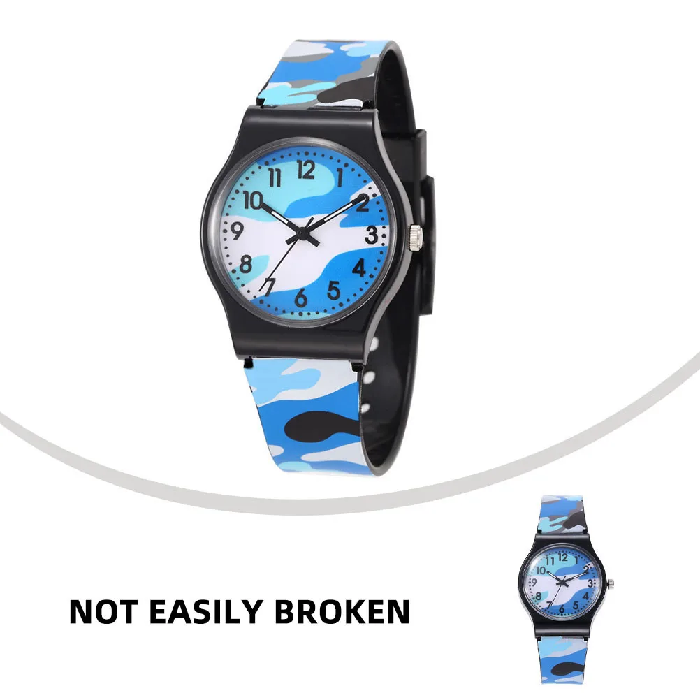 

1 pc Camouflage Kids Watch Waterproof Durable Children Gift Adjustable Fashion Outdoor Exercise Time Keeper For Kids