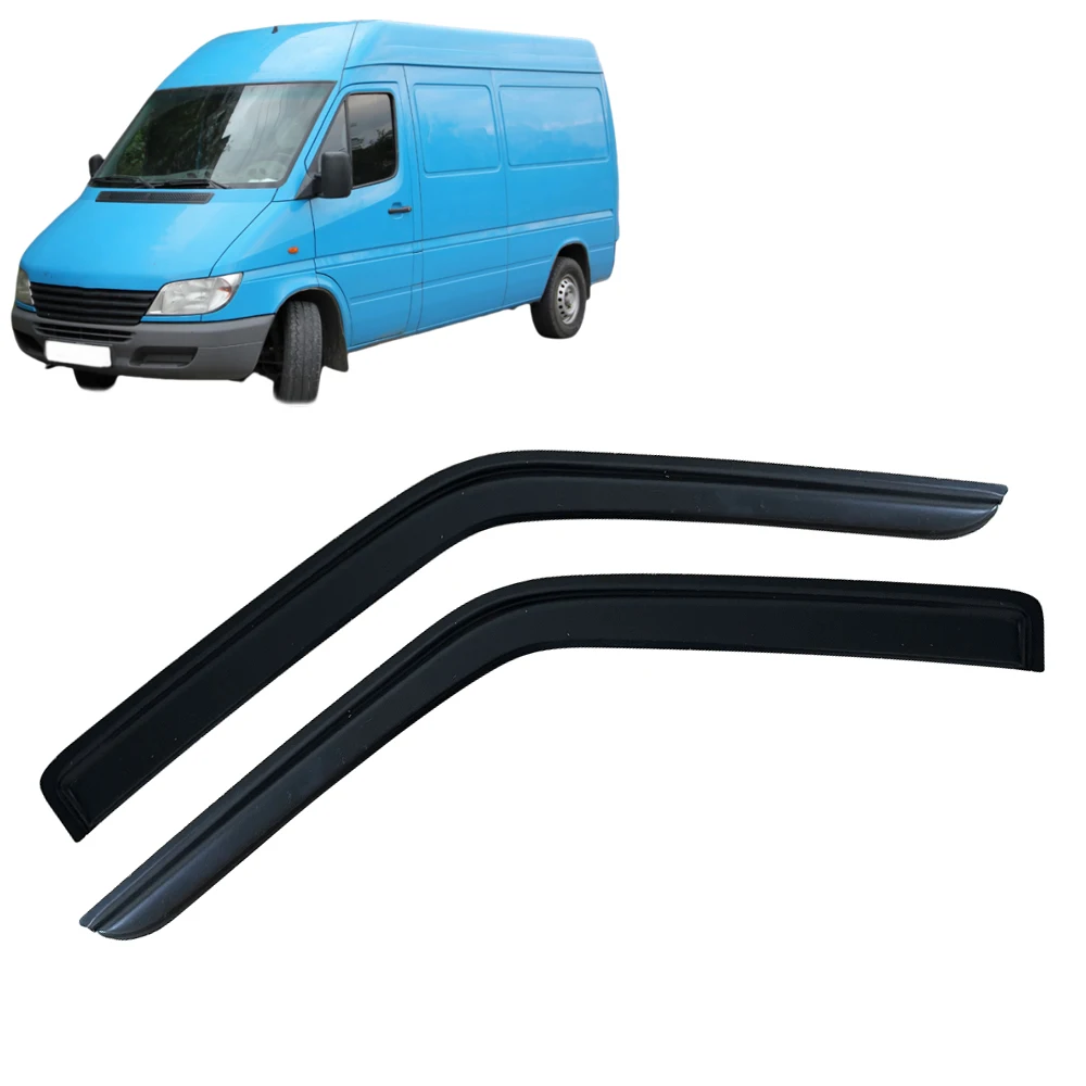 

Оконный козырек для MERCEDES-BENZ Sprinter 1995 1996, 1997, 1998, 1999, 2000, 2001, 2002, 2003, 2004, 2005, 2006, ветрозащитные дефлекторы, защита от дождя