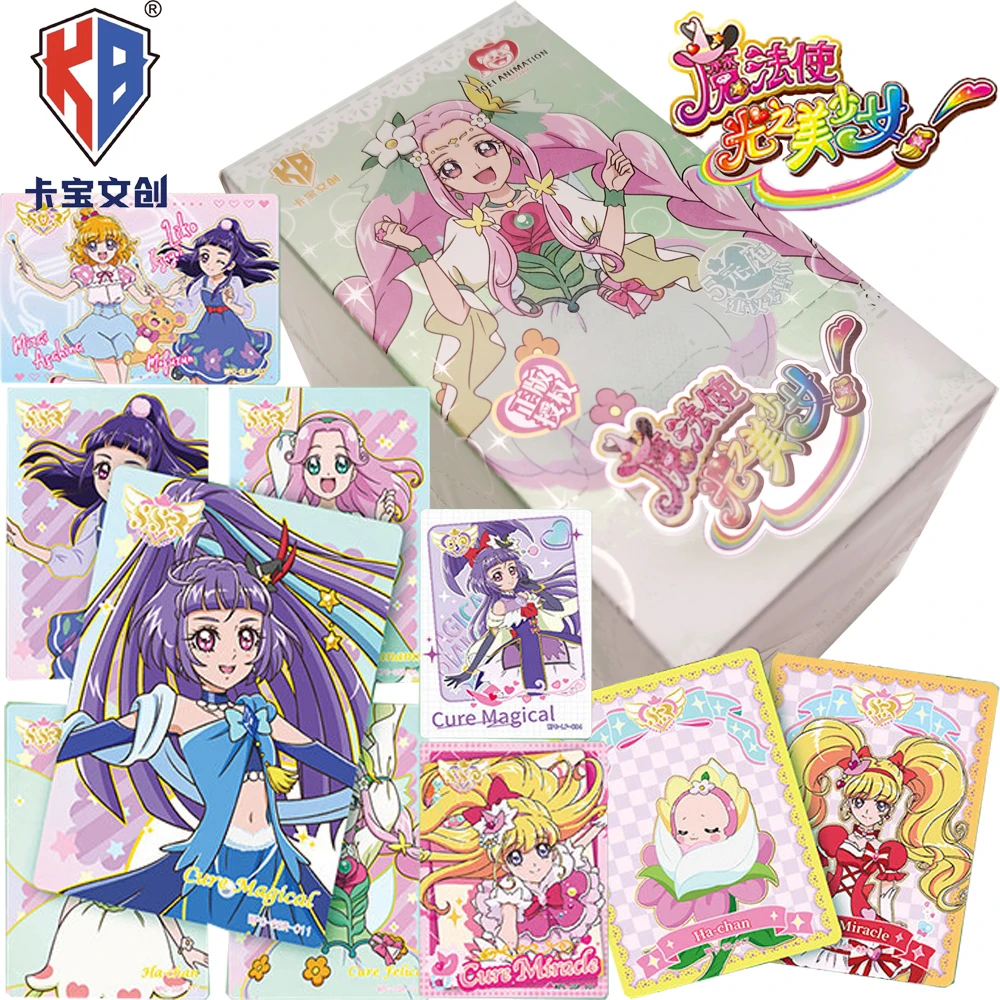 

Kabao Original Magical Girl Fighting Animation Pretty Cure Collection Cards Cartoon Stylish Design Practical Character Card Gift