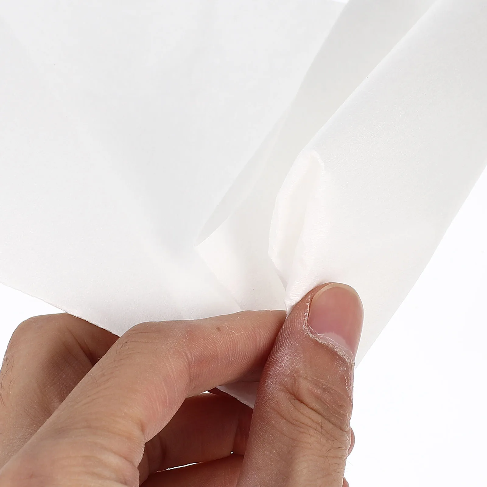 

100 Pcs Bird Cage Liners Water Absorption Tray Birdcage Disposable Mat Pet White Paper