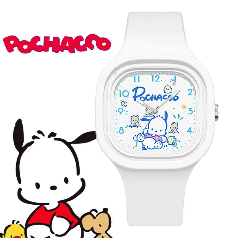 3D HelloKitty Cartoon Quartz Watchs Anime Figure Kuromi My Melody Women's Fashion Waterproof Watch Kid Birthday Gifts view 2