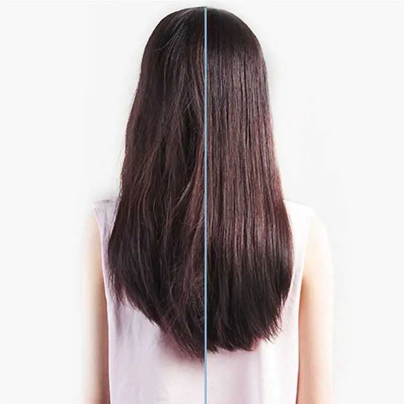【PARTY】1 PCS Fast Hair Straightener Heating Straight Hair Brush Hair Flat Irons Straightening Comb Fast Styling US Plug