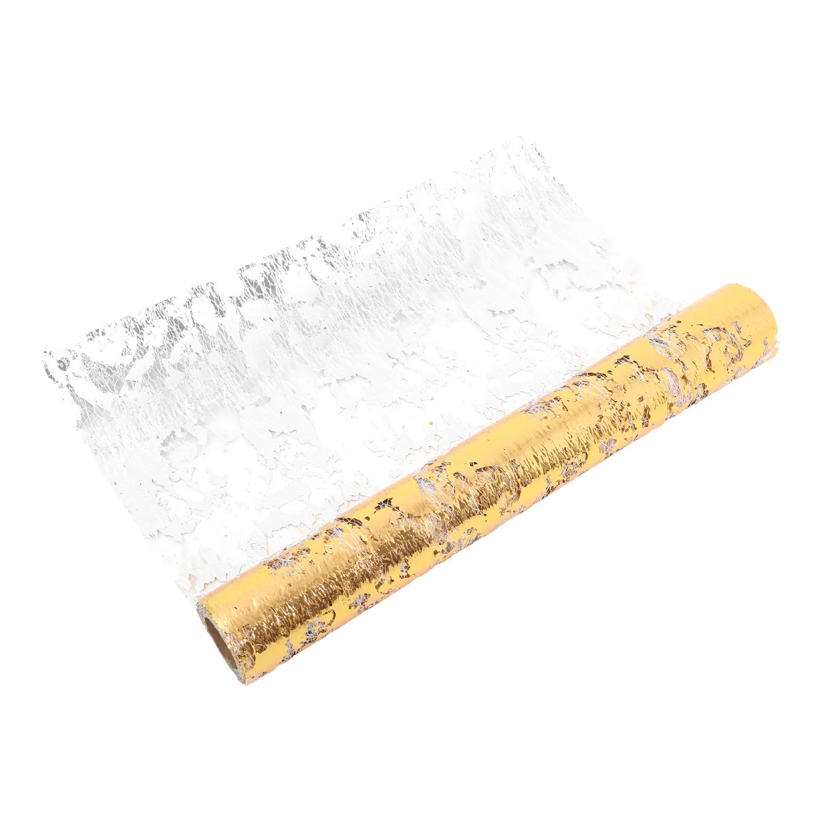Foil Table Runner Polyester Mesh Shimmer Luxury Table Decor for Wedding Thanksgiving Christmas Party Centerpiece
