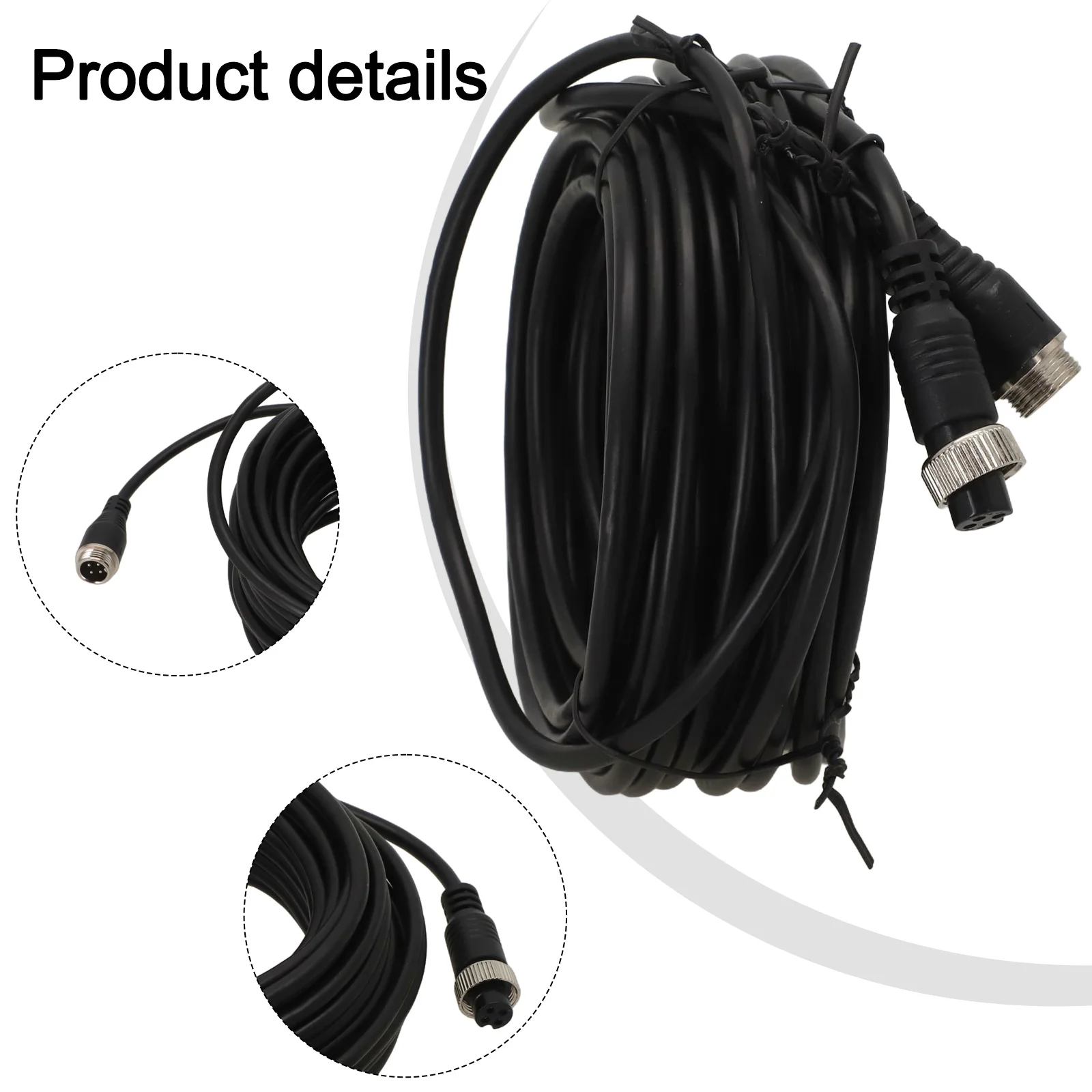 Aviation Head Cable Car Mounted Reverse Line Car Mounted Reverse Line Oxygen Free Copper Reliable Signal Transmission