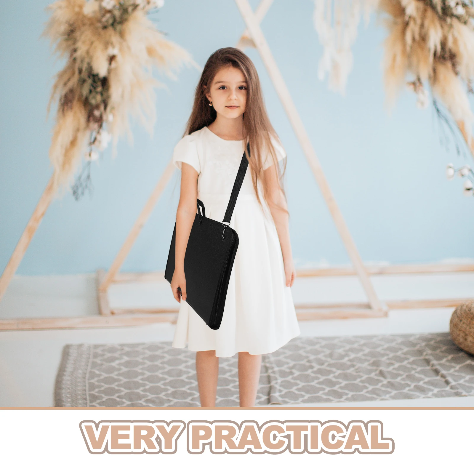 Saco de pintura ao ar livre leve à prova dwaterproof água portátil arte suprimentos transportadora vários compartimentos esboçar viagem prancheta