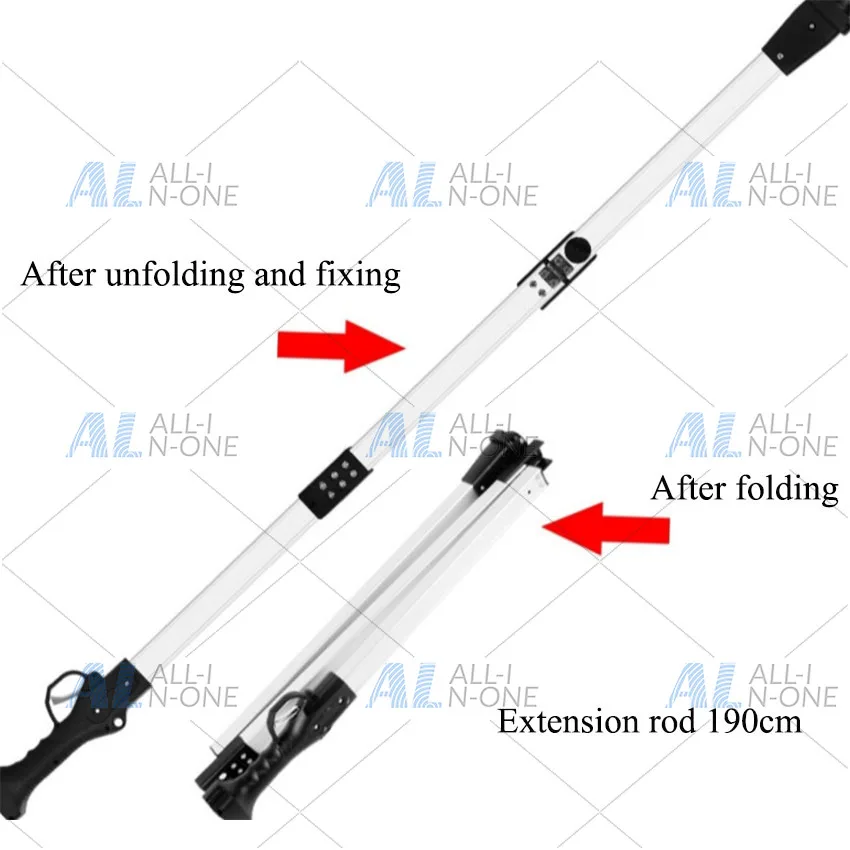 0.8M/1.3M/1.9M High Reach Extension Pole For Electric Pruner and Saw Extension Rod Electric Tree Branches garden tools
