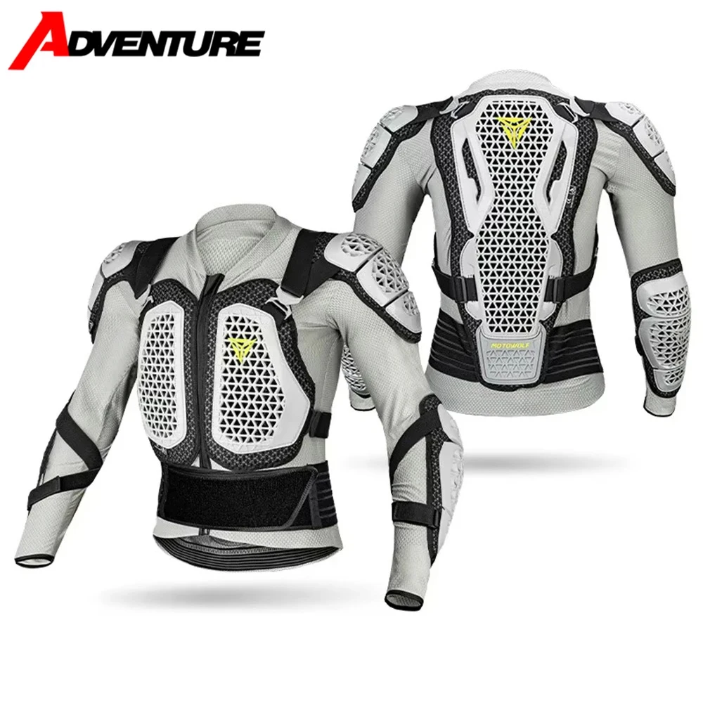 

Мотоциклетная защитная экипировка для бездорожья, всесезонная дышащая защитная экипировка, брюки-броня Knight Anti Fall Armor