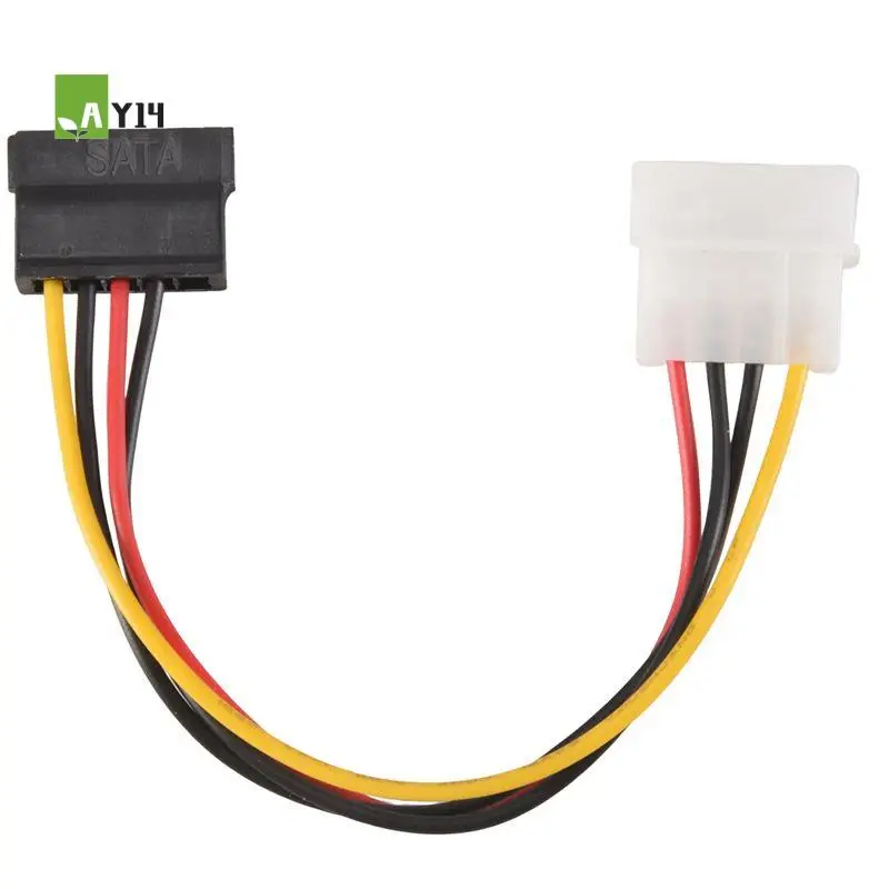 AY14 -SATA Power Female To Molex Male Adapter Converter Cable, 6-Inch