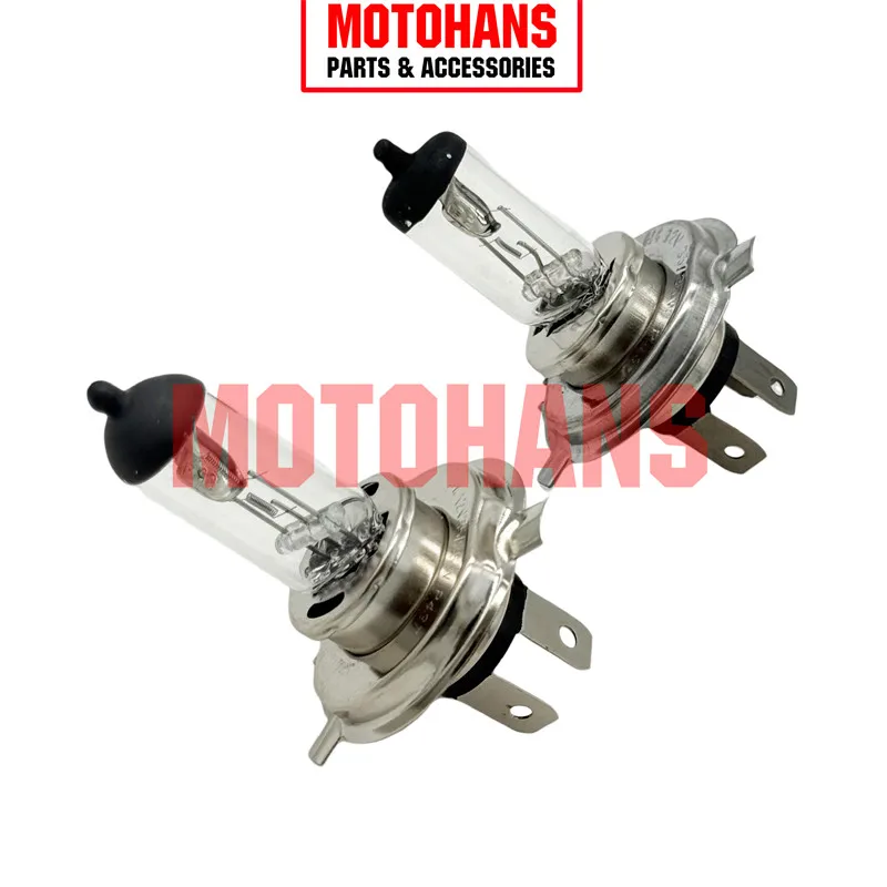 

1/5 PCS H4 HEAD LIGHT LAMP BULB P43T 12V35/35W DOUBLE HEAD MOTORCYCLE ACCESSORIES FOR MOPED SCOOTER DIRT BIKE