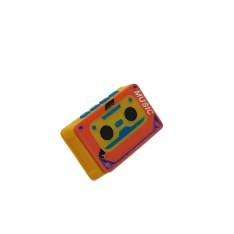 Imagem -06 - Keycaps Vintage Tema para Teclado Mecânico Cassette Tape Resina Personalizado 3d Impresso Acessórios