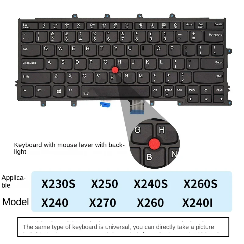 replace suit for LENOVO Thinkpad X230S X250 X240S X260S X240 X270 X260 X240I Laptop keyboard