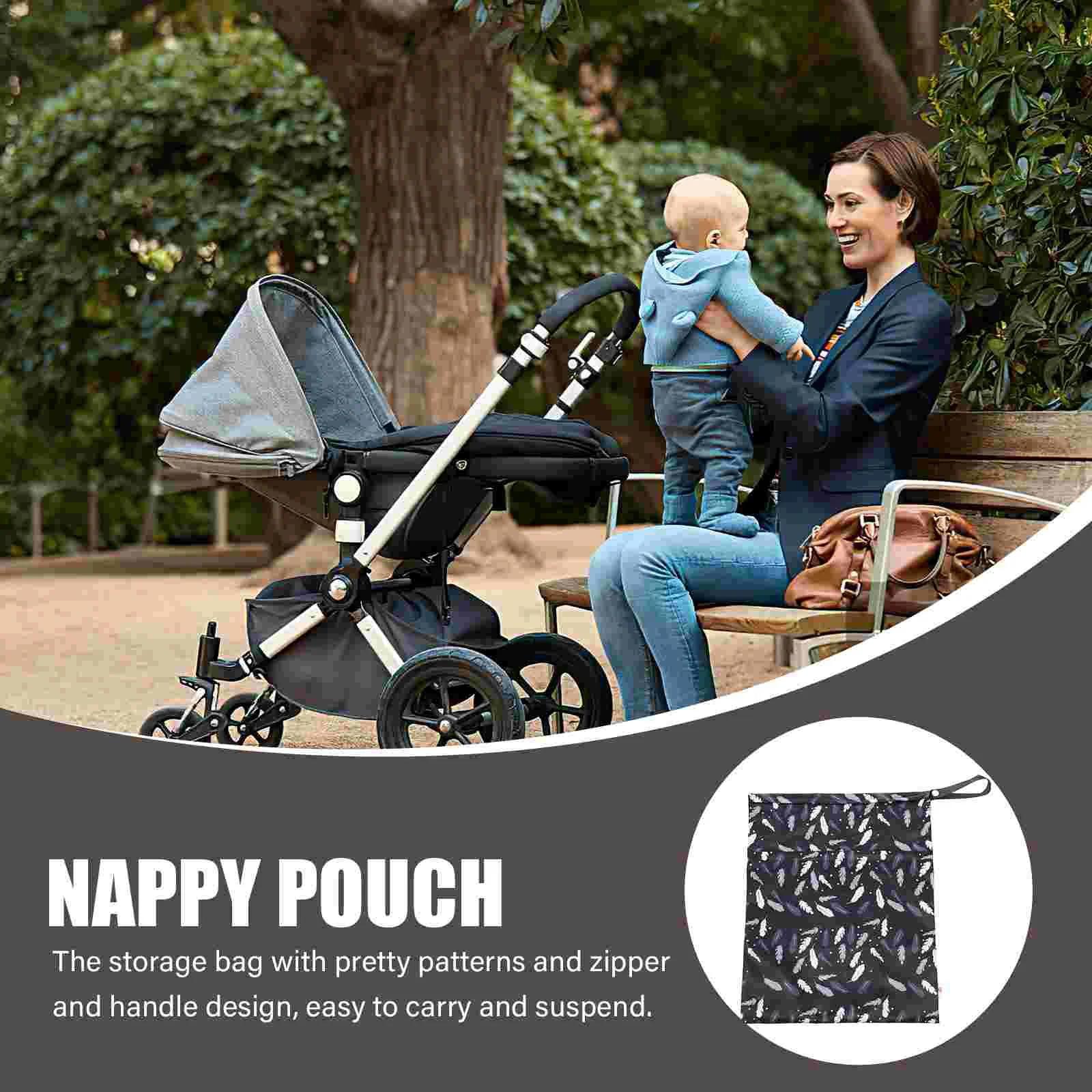 Diaper Pants Storage Bag Convenient Pouch Wear-resistant Supply Bags Household for Hospital Accessory Pouches Nappy