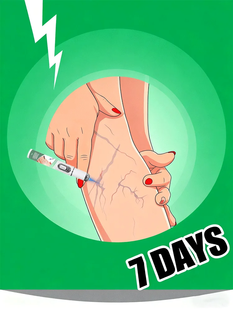 

The latest product is the blue light pen for varicose veins and a leg care tool.