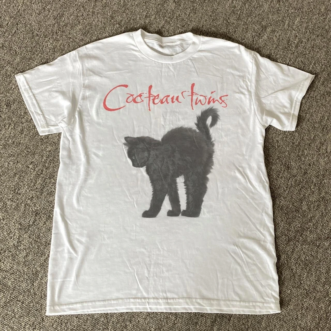 Cocteau Twins Shirt Cocteau Twins Band T-shirt blanc unisexe pour hommes et femmes, T-shirt d'été à manches courtes et col rond