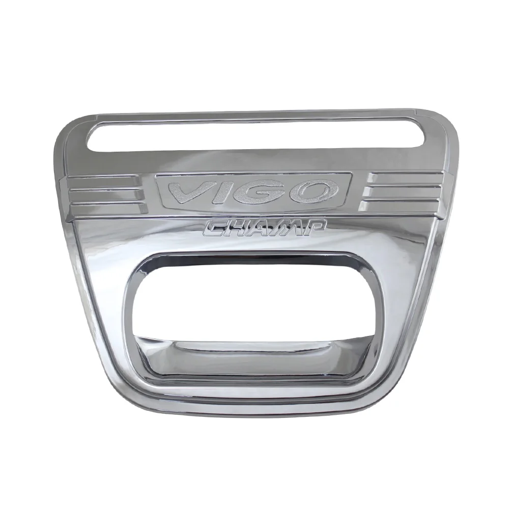 

Накладка на заднюю чашу для Toyota Hilux Vigo 2005 2006 2007 2008 2009 2014, хромированная вставка для задних ворот, аксессуары, украшение