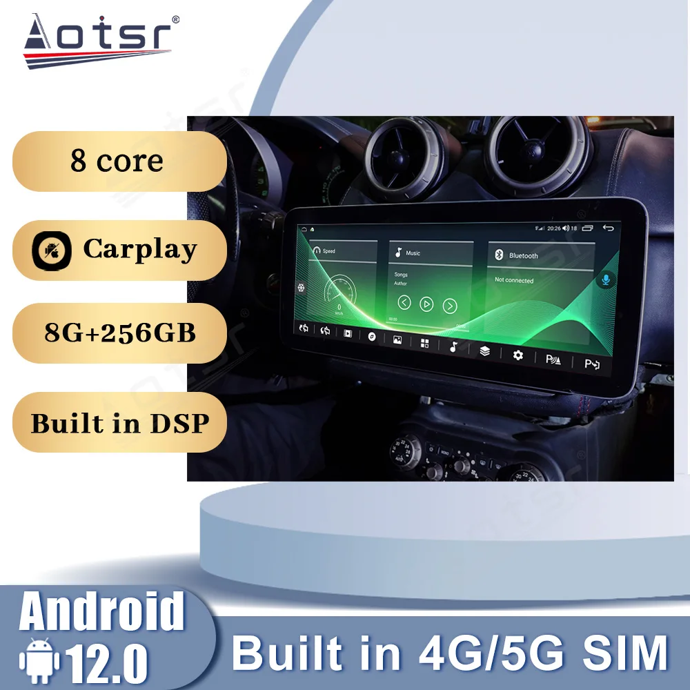 12.3 Inch Android Car Radio For Ferrari California 2009-2018 Navigation GPS Original Car Functions Auto Accessoires WIFI Carplay