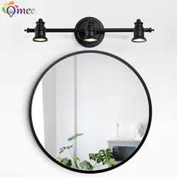 (Bulbs For Free) American Led Wall Lamps Bathroom Mirror Light AC90-265V Wall Sconces Indoor Home Lighting Fixture Vanity Lights