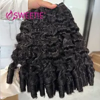12A Burmese Pix Curls Human Hair Bundles Deals Vietnamese Raw Human Virgin Hair Weave Bundle Ocean Spiral Curly Hair Bundles 2