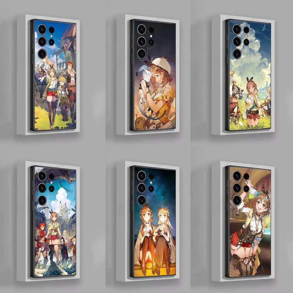 Game A-Atelier Ryza For Samsung S26,S24,S21,S22,S23,S30,Ultra,S20,Plus,Fe,Lite,5G Black Cover Phone Case