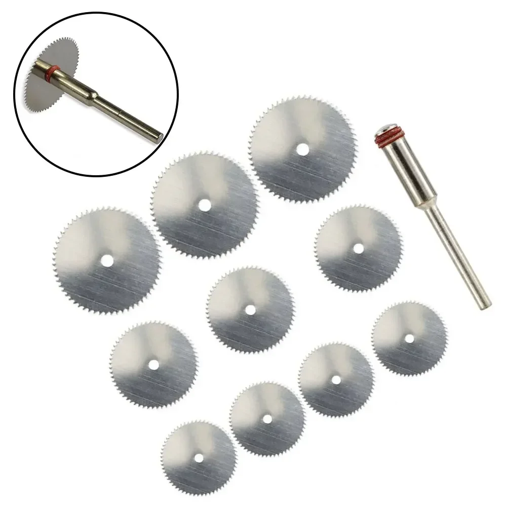 11PCS HSS Circular Saw Blade Cutting Disc Grinding Wheel Rotary Tool For Metal Cutter Wood Cutting Tool Disc Woodworking Tool NE