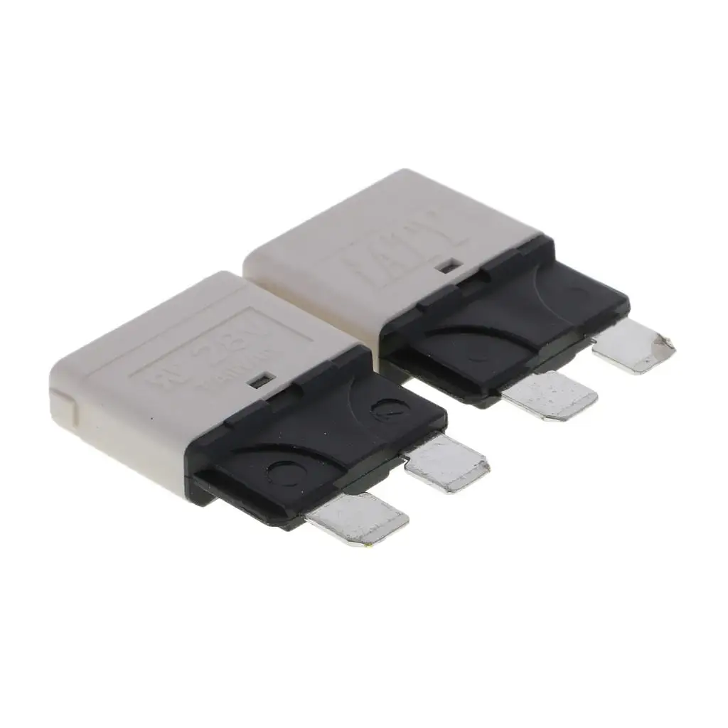 Surface Mount Mini Blade Fuse Circuit Breaker with Manual Reset Waterproof Electrical Test Equipment for Auto