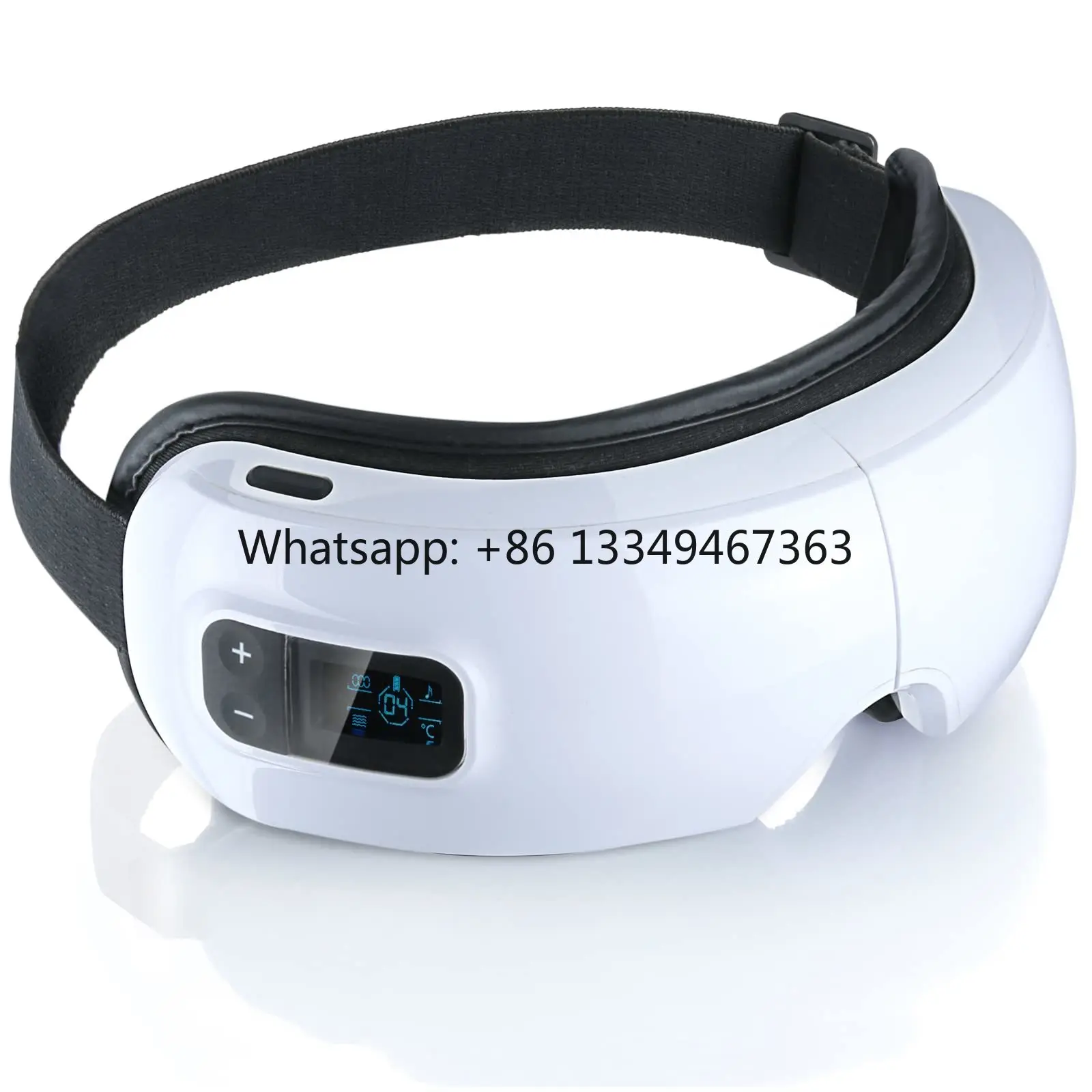 Bluetooth Air Pressure Eye Device Vibration Digital Eye Care Massager Relief Stress Heat Compress Musical Massager