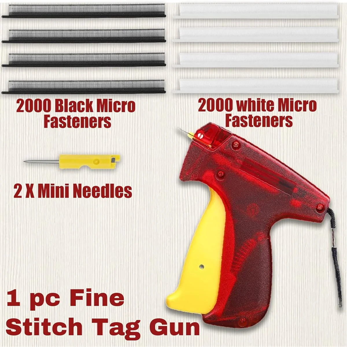 TaggingGun for Clothing, StitchGun for Clothes,Mini StitchGun Quilting Sewing Hemming Quick Fine StitchTagGun