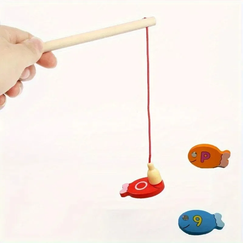 40pcs Mini Magnetic Fishing Rods no Electricity Needed Magnetic Tips Small Fishing Set Rods for Kids to Learn Activities