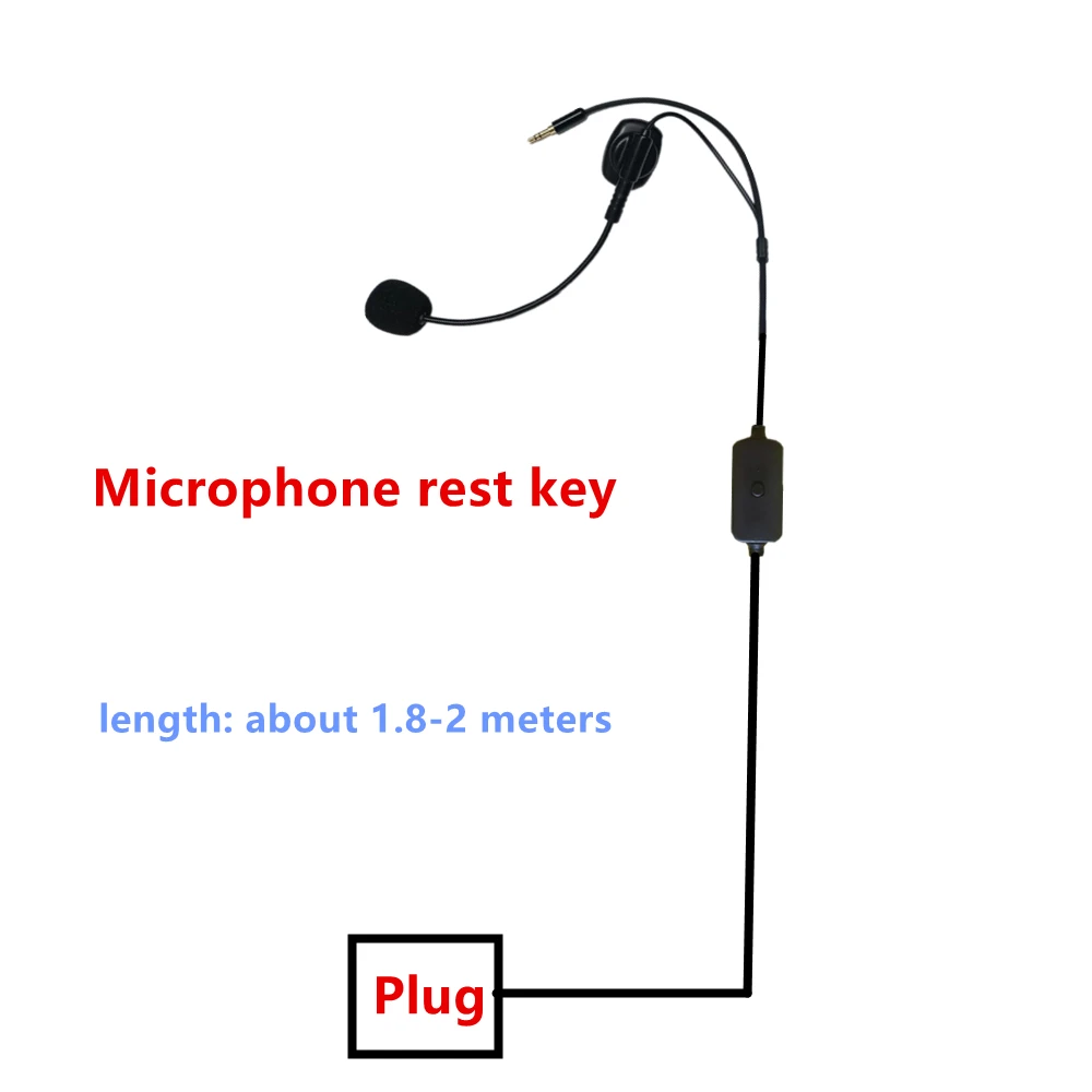 Phi Công Hàng Không Tai Nghe Adapter, Có Thể Điều Chỉnh Micro Dính Và Cổng Kết Nối 3.5Mm Khác Nhau Máy Bay David Clark Tai Nghe