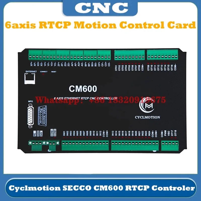 Imagmotion-Contrôleur 6 Axes CNC, Gravure 3D, Simulation, Traitement, TrajecQuantité, Aperçu, Temps Réel, Donpath, CMfemale, Support RTCP