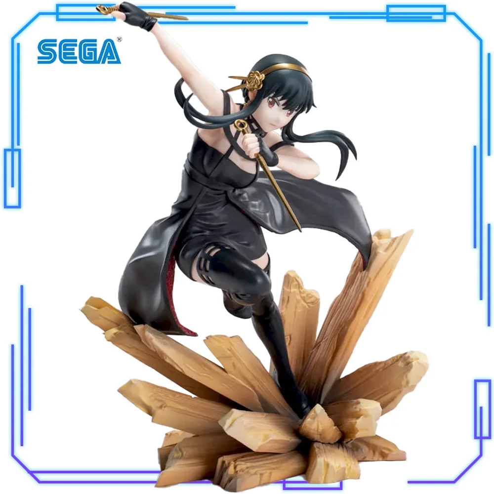 

В наличии SEGA, оригинальная аниме SPY×FAMILY Luminasta Yor Forger Thorn Princess Missionextend, 19 см, модель игрушки, фигурки, подарок