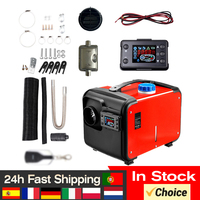 12V/24V Diesel Air Heater 8KW Fast Parking Heater with LCD Display Remote Control for Car, RV, Truck, Boats, Trailer, Motorhome