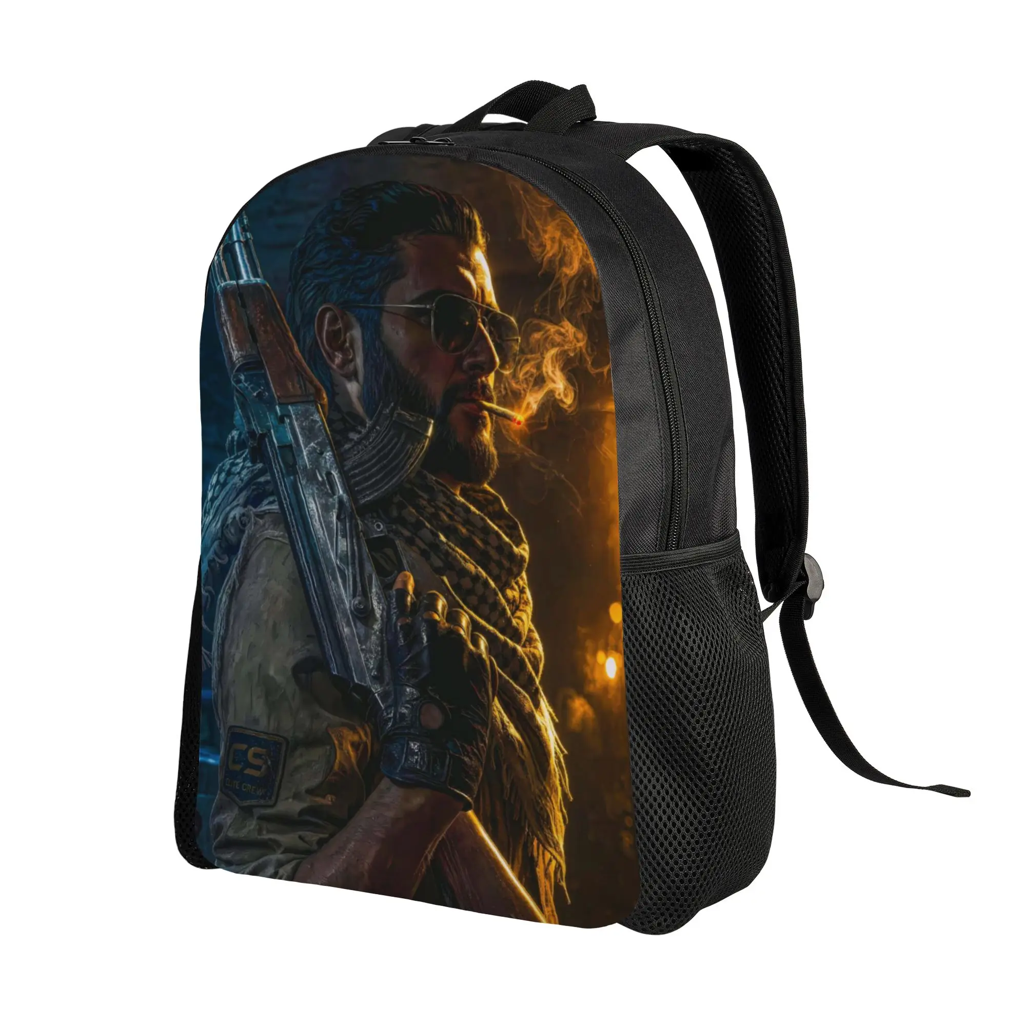 Handbag Back to school season CS2 Armed Soldier Gaming Character Art  Light Backpack