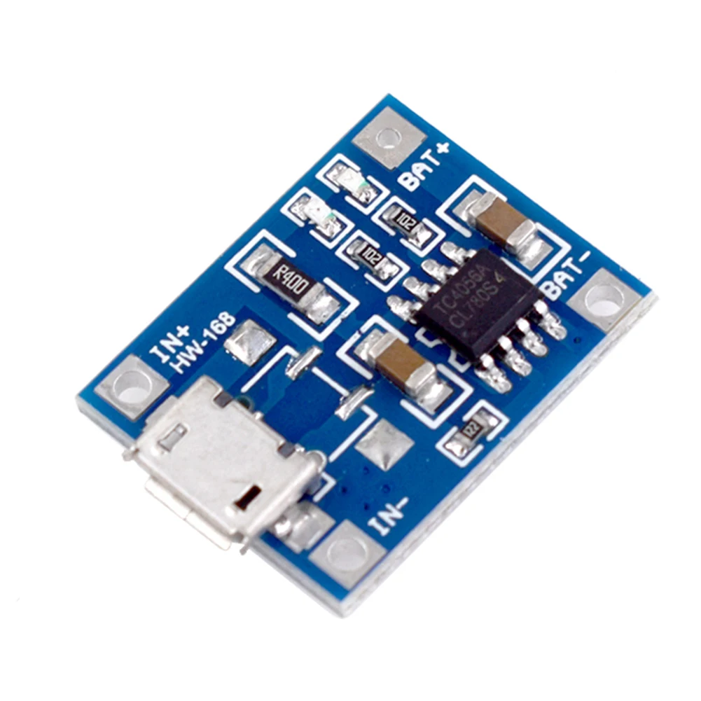 

20 шт. Type-c/Micro/Mini USB 5 В 1A 18650 TP4056 модуль зарядного устройства для литиевой батареи зарядная плата с функцией защиты литий-ионный