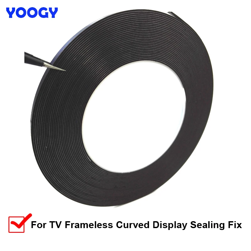 10M/R, 3/3.5mm 4mm 5mm 6mm Double Sided Sticky Foam Tape Adhesive LCD Screen Frameless  For TV Borderless Curved Display Sealing