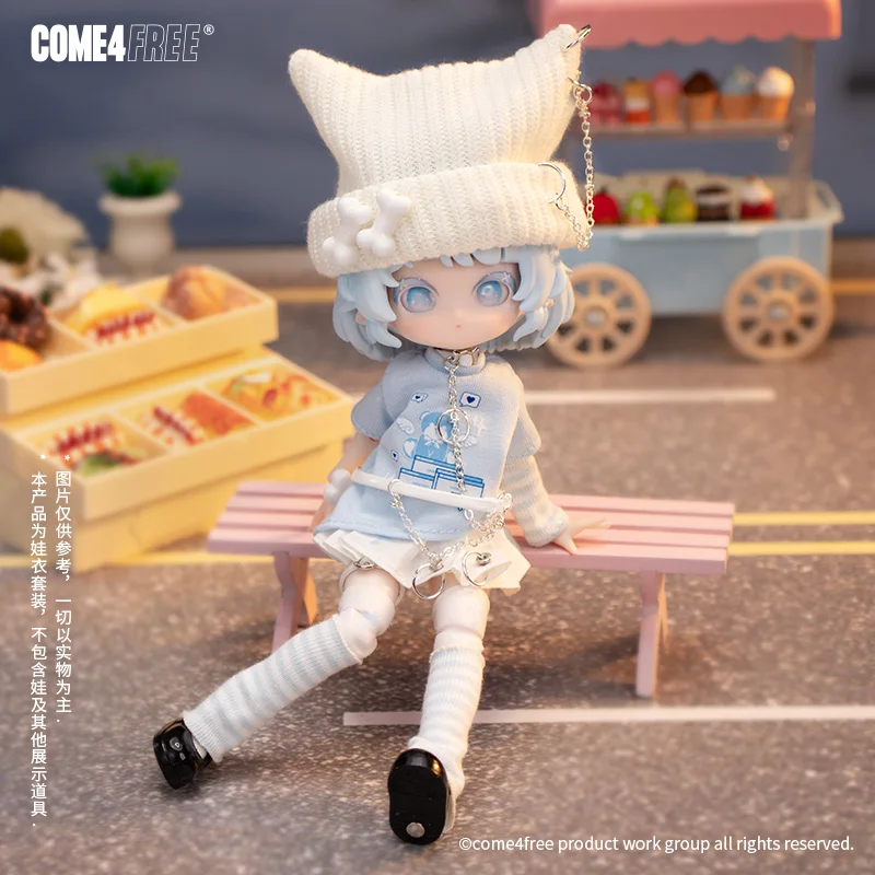 Come4free 1/12 Bjd Mobile Doll Dress Up Doll Blind Box Handmade