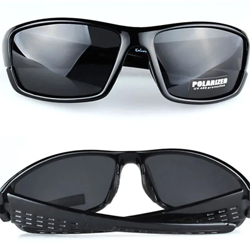 New Black frame glasses Sports Sunglasses Polarized Men and Women brand designers driving Fishing Sun glasses UV400 image 2