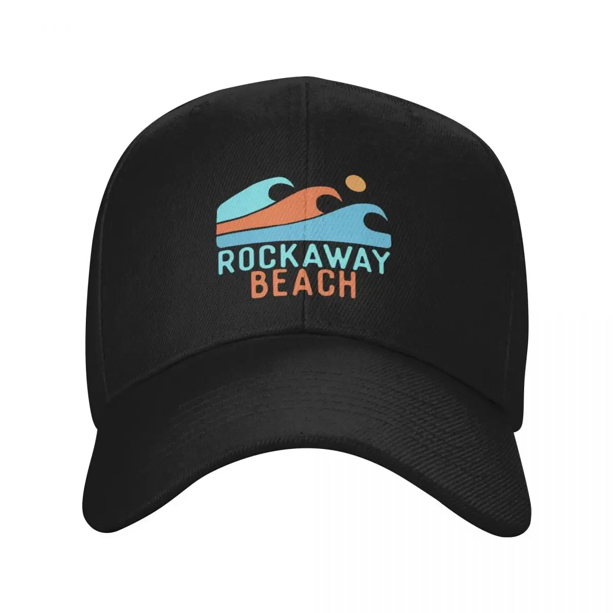 Rockaway beach wave Baseball Cap fishing caps man Military Tactical Cap Sun Hat For Children Boy Child Women's