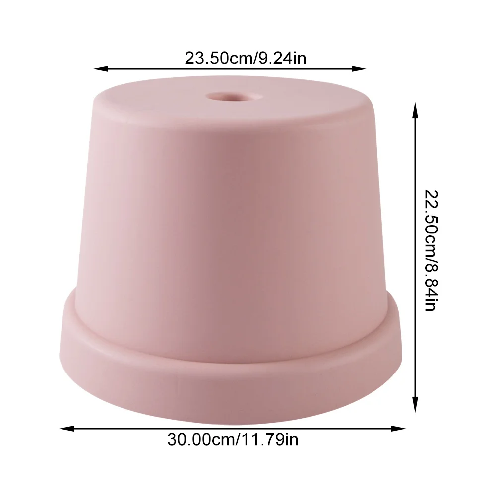 Plastic Children Stool Small Lightweight Kids Anti-Slip Footstool Stackable Non-Slip Sitting Stool for Room Use