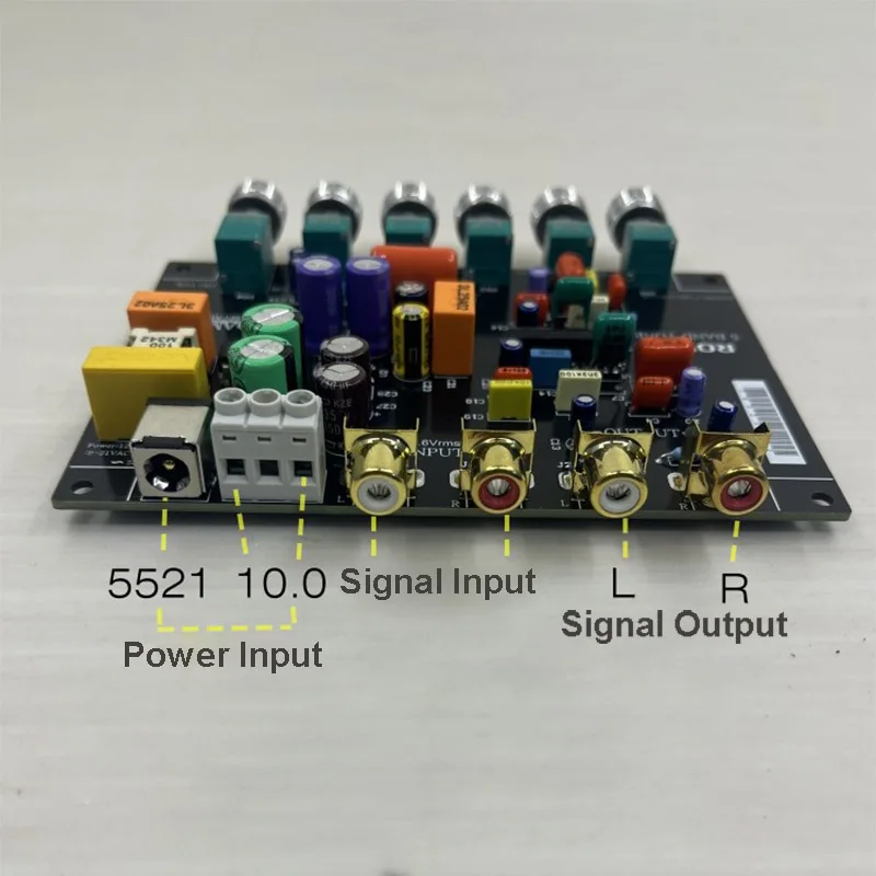 Rohm BA3822 5-Band Hi-Fi Preamp Equalizer Tuning Board ​ Über DSP hinaus ​ für Audiophile Systeme ​ – Detail 2