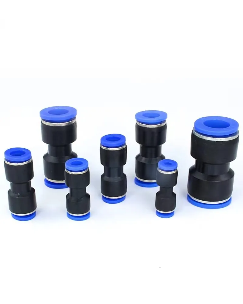 

5/10/20/100Pcs Pu Pneumatic Fittings Plastic Connector 4mm 6mm 8mm Air water Hose Tube Push in Straight way Quick Connectors